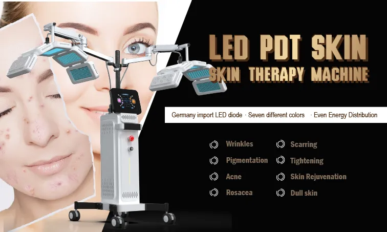 ضوء الوجه LED الأشعة تحت الحمراء LED العلاج PDT LED Professionele Machine Bio Photomodulation ضوء العلاج الضوئي LED 0