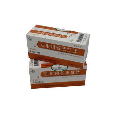 ملء الجلد الحقن البيضاء الجلد الأسود 1200mg غلوتاثيون مسحوق