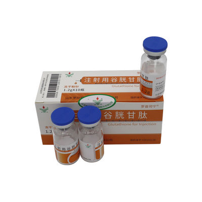 ملء الجلد الحقن البيضاء الجلد الأسود 1200mg غلوتاثيون مسحوق