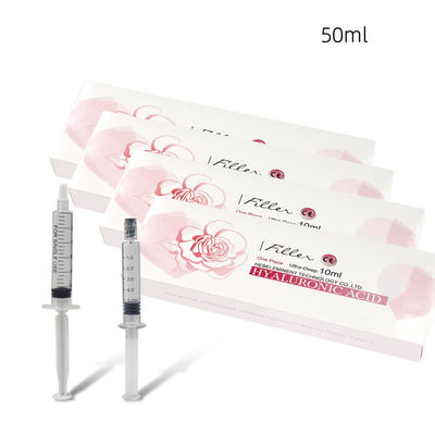 حمض الهيالورونيك ملء الجلد التجاعيد إزالة 1ml 2ml 3ml 5ml 10ml 20ml 50ml ملء HA