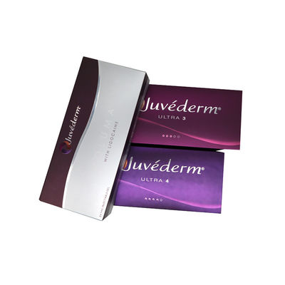 جل حشو جلدي حمض الهيالورونيك عن طريق الحقن Juvederm XC Voluma Ultra 3 Ultra 4 جل حشو جلدي