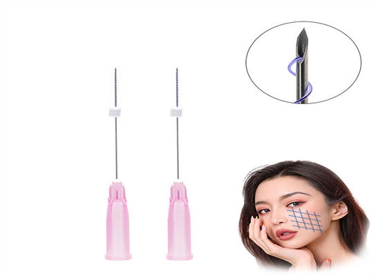 الكولاجين القابل للاستيعاب Pdo Thread Filler Cog 6D W Cannula Lifting Thread