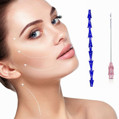القوة الرفعية DOP PCL PLLA الخيوط 25mm 38mm الخيوط الأنفية الرفعة 18g 19g