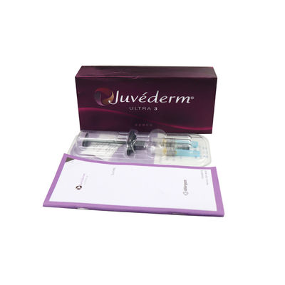 24 ملغ / مل حقن جل حمض الهيالورونيك Juvederms Voluma Ultra 3 Ultra 4 جل حشو جلدي