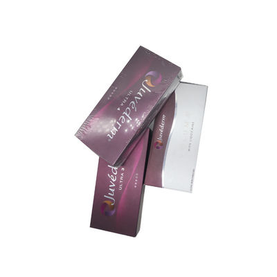 24 ملغ / مل حقن جل حمض الهيالورونيك Juvederms Voluma Ultra 3 Ultra 4 جل حشو جلدي