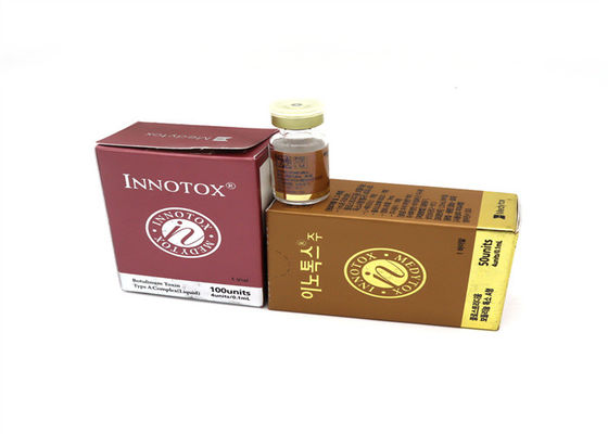 حقن توكسين البوتولينوم السائل في شكل سائل Innotox Safety 50iu 100iu