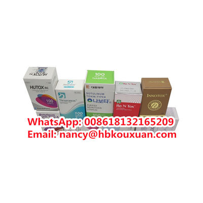 المضادات الحساسية مضادات التجاعيد بوتوكس بوتولينوم النوع A 50iu 100iu 200iu