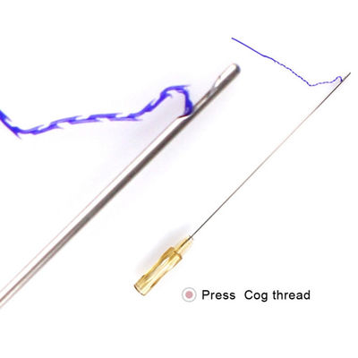القوة الرفعية DOP PCL PLLA الخيوط 25mm 38mm الخيوط الأنفية الرفعة 18g 19g