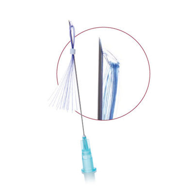 القوة الرفعية DOP PCL PLLA الخيوط 25mm 38mm الخيوط الأنفية الرفعة 18g 19g