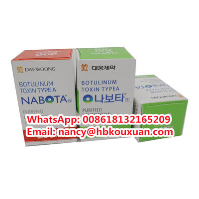 كوريا بوتولاكس 100iu 200iu سم مضاد للجلد النوع أ Meditoxin Nabota Botox