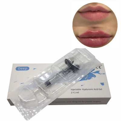 1ml 2ml Deep Derm Hyaluronic Acid حامض جلدي ملئ بالشاشة المتقاطعة