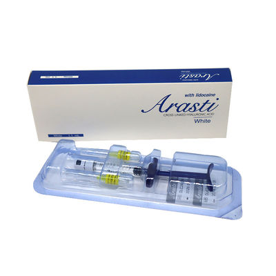 Arasti Lip Augment Dermal Filler التجاعيد إزالة 1.1ml 10ml Arasti Plus A-Plus الأبيض Arasti