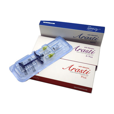 Arasti Lip Augment Dermal Filler التجاعيد إزالة 1.1ml 10ml Arasti Plus A-Plus الأبيض Arasti