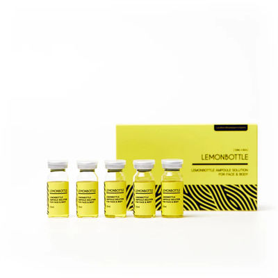 حاوية ليمون (Lemon Bottle Fat Dissolver) (5 × 10 مل) حقن