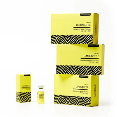 حاوية ليمون (Lemon Bottle Fat Dissolver) (5 × 10 مل) حقن