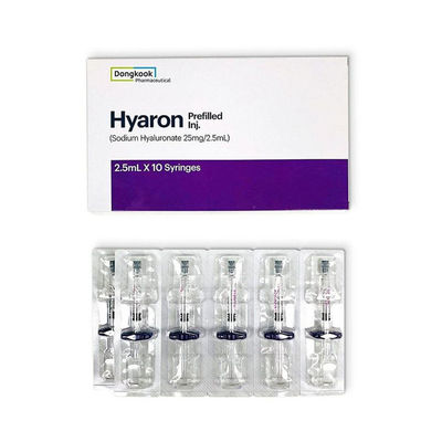 هيارون الصوديوم هيالورونات 25mg/2.5mL الحمض الهيالوروني المتقاطع