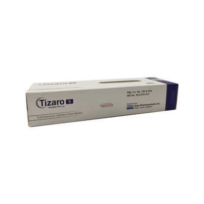 Tizaro Tirzepatide 5mg 7. 5mg 0. 5 مل قلم حقن تحت الجلد