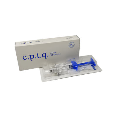 E.P.T.Q S500 1x1.1ml نسيج سميك حمض الهيالورونيك ملء جلدي لزيادة الوجه