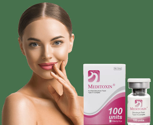 الميديتوكسين 100IU سم بوتولينوم من النوع A لتجاعيد الوجه