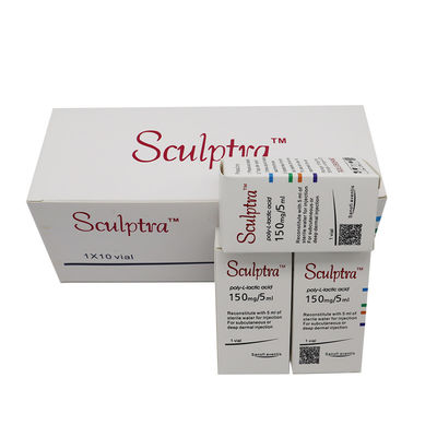 sculptra مسحوق PLLA بولي- l- لاكتيك ديمال ملء مكافحة الشيخوخة sculptra