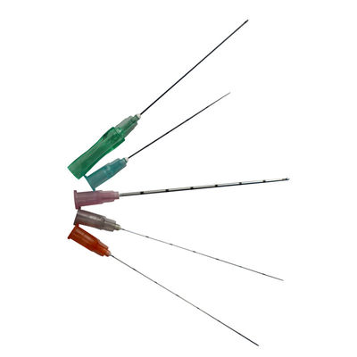 ميكرو كانولا للجمال إبرة حادة 14g 15g 16g 18g 22g 38mm 50mm 60mm 70mm