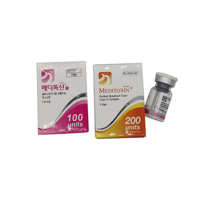 النوع A 100iu 150iu Innotox Nabotas Botulaxs Meditoxins Anti Wrinkles face lift (إزالة التجاعيد في الوجه)