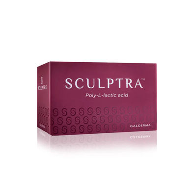 فقدان الكولاجين مكافحة التجاعيد Sculptra PLLA Sculptra Poly-L-Lactic Acid Galderma