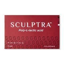 SCULPTRA GALDERMA - 2 قارورة ارفع مسحوق PLLA التجميلي