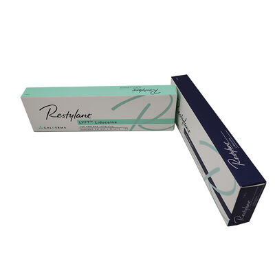 الحمض الهيالوروني المملأ الجلدي مصمم لتسوية التجاعيد واستعادة حجم الجلد مع ترطيب طويل الأمد والصلابة