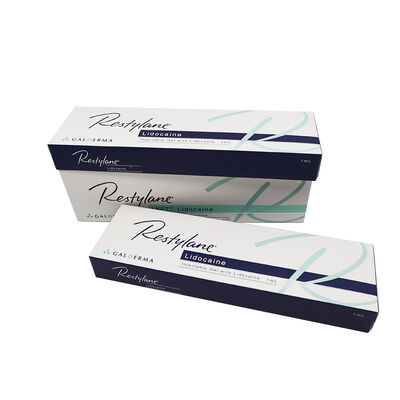 الحمض الهيالوروني المملأ الجلدي مصمم لتسوية التجاعيد واستعادة حجم الجلد مع ترطيب طويل الأمد والصلابة