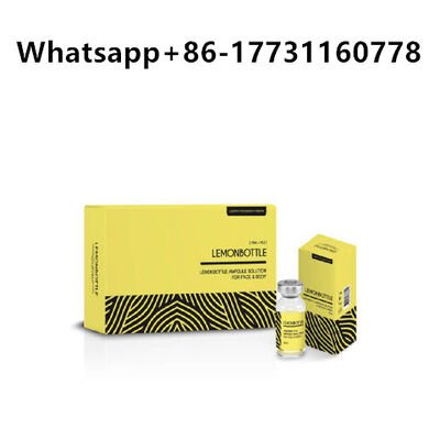 زجاجة ليمون محلول تحليل الدهون فقدان الوزن 10 مل 5 زجاجة ليمون