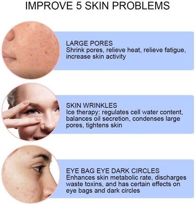 آلة رفع تجديد بشرة الوجه بمطرقة ساخنة وباردة بالموجات فوق الصوتية للعلاج بالتبريد LED