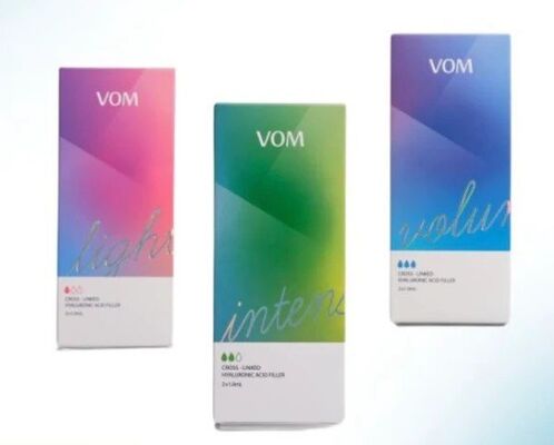 Vom Ha Filler Reduce Wrinkles Facial Hyaluronic Acid 2 Syringes Dermal Fillers Vom Cross-Linked Hyaluronic Acid Vom
