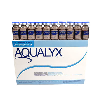 أكواليكس الحقن المذابة للدهون الحلقات القابلية لتحليل الدهون للحقن ppcs خسارة الحل وزن 8ml × 10 زجاجة أكواليكس