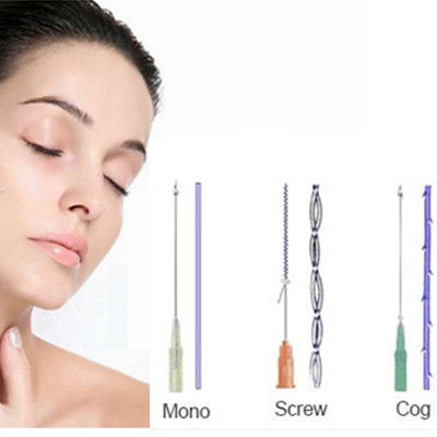 كوريا الأنف المعقمة V Line Pdo Thread Lift لشد الجلد