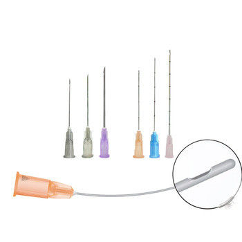 Hyaluronic Microcannula Blunt Cannula للحشوات الجلدية 14g-34g