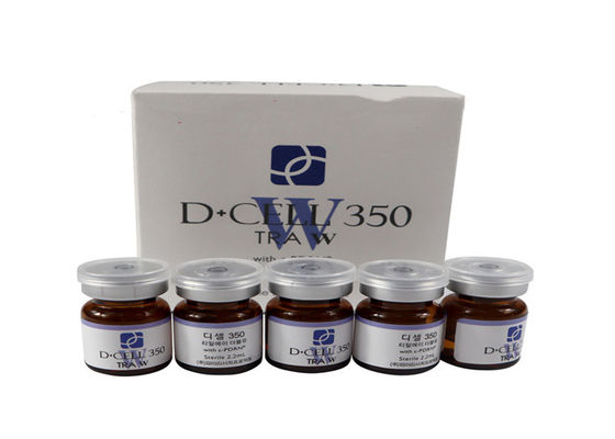 D Cell 350 Tra التجاعيد حمض الهيالورونيك حقن ملء حقن 2.2ml X 5