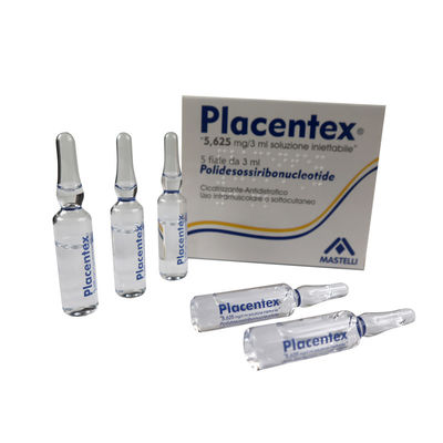 إيطاليا Placentex Skin Booster Injection Pdrn سمك السلمون التبييض التبرير 3ml X 5 Vaila
