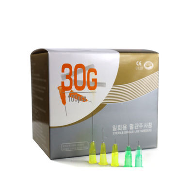 304 إبرة ميسو من الفولاذ المقاوم للصدأ 30G - 4mm الطول 100pcs / مربع
