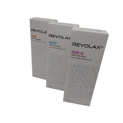 ملء جلدي ملء حقن مضاد للشيخوخة HA 1.1ml Revolax FINE Deep Sub-Q Wrinkles Filler