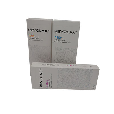 ملء جلدي ملء حقن مضاد للشيخوخة HA 1.1ml Revolax FINE Deep Sub-Q Wrinkles Filler