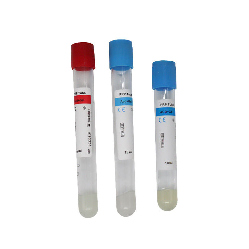 أنبوب PRP 10ml مع ACD جيل لفقدان الشعر الصفائح الدموية الغنية