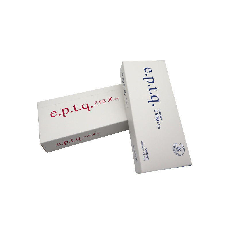 EPTQ e.p.t.q هيالورونات الصوديوم المرتبط بالربط المتقاطع مع حشو الجلد المعتمد CE