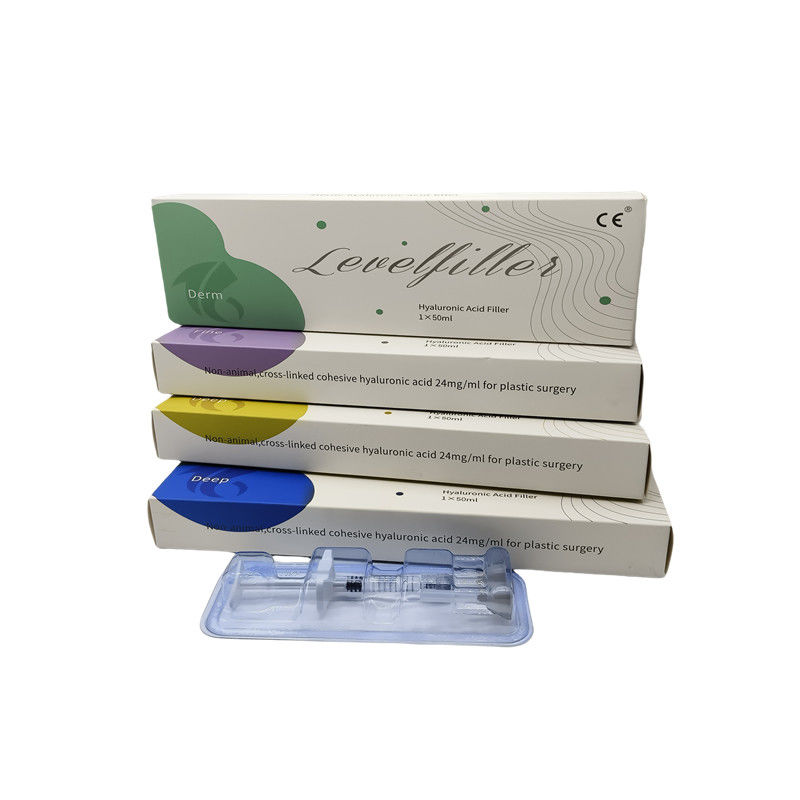 زيادة الأرداف 20ml 50ml 100ml Derm Plus حامض الهيالورونيك لتحفيز الثدي