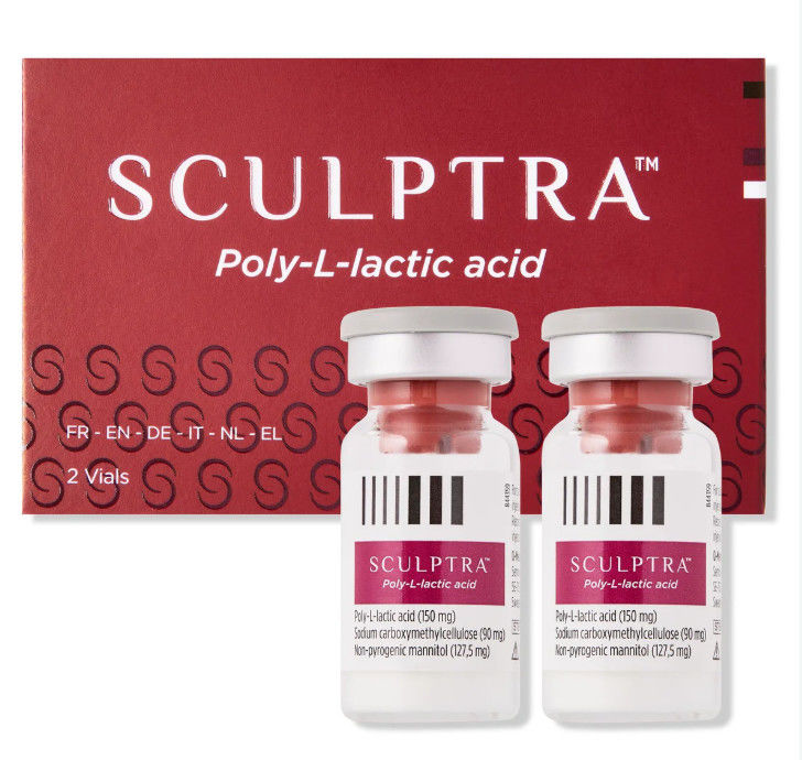 فقدان الكولاجين مكافحة التجاعيد Sculptra PLLA Sculptra Poly-L-Lactic Acid Galderma