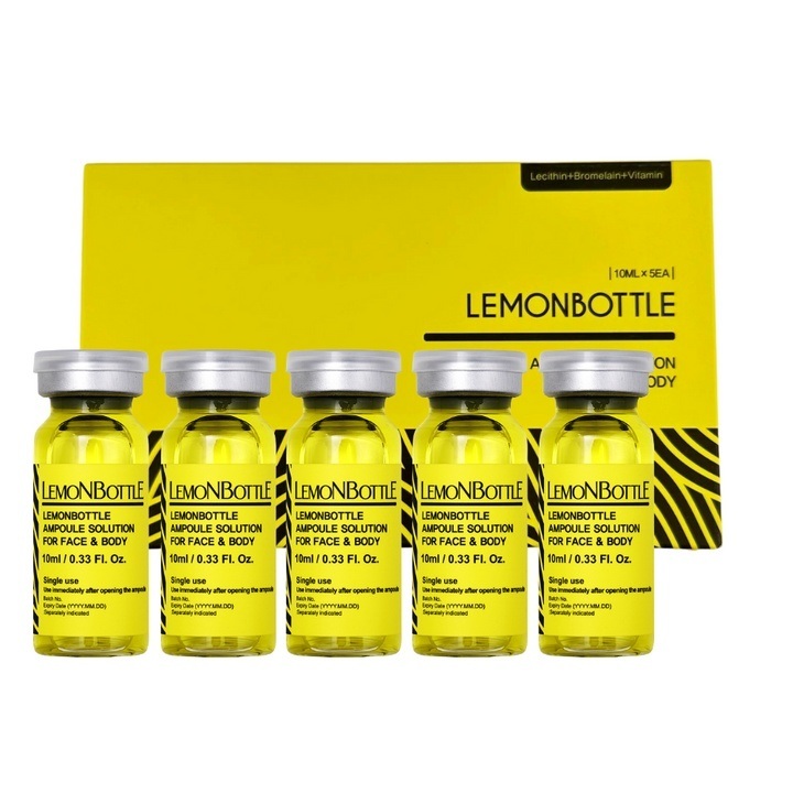 Fat Dissolving Lemon Bottle 5 Vials x10ml