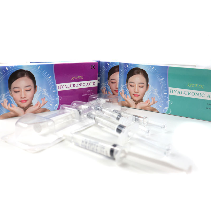 1 مل 2 مل 3 مل حمض الهيالورونيك حشو جلدي CE ISO Fine Derm Deep Ultra Deep